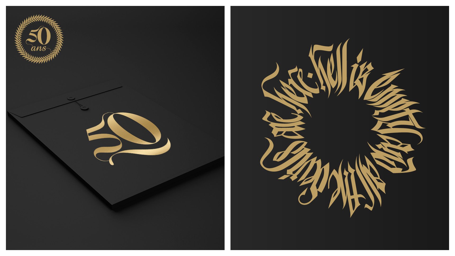 Matthieu-Carton 50 Calligraphy